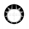Couronne Ø50 Tube Donher D70 Goutte D12 max